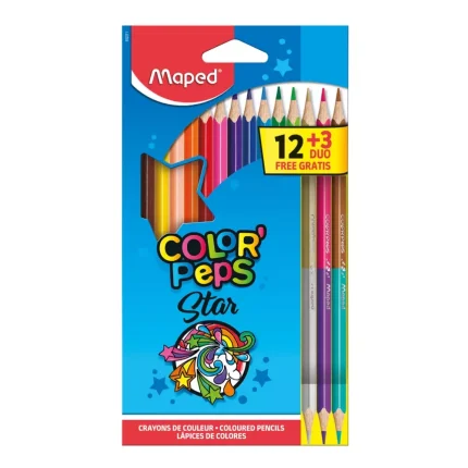 MAPED bojice Color Peps 12+3 DUO bojice