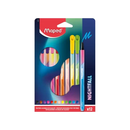 MAPED flomaster NIGHTFALL 12