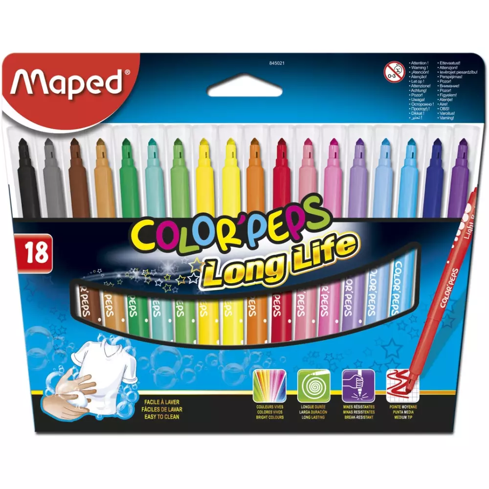MAPED flomaster COLOR PEP 18 MAPED flomaster COLOR PEP 18