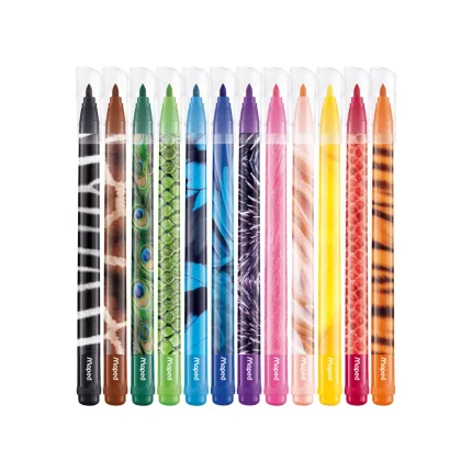MAPED flomaster ANIMALS 1/12