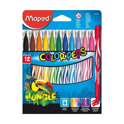 MAPED flomaster JUNGLE 1/12