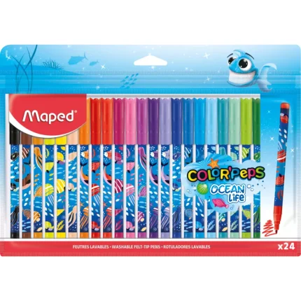 MAPED flomaster OCEAN DECO 1/24