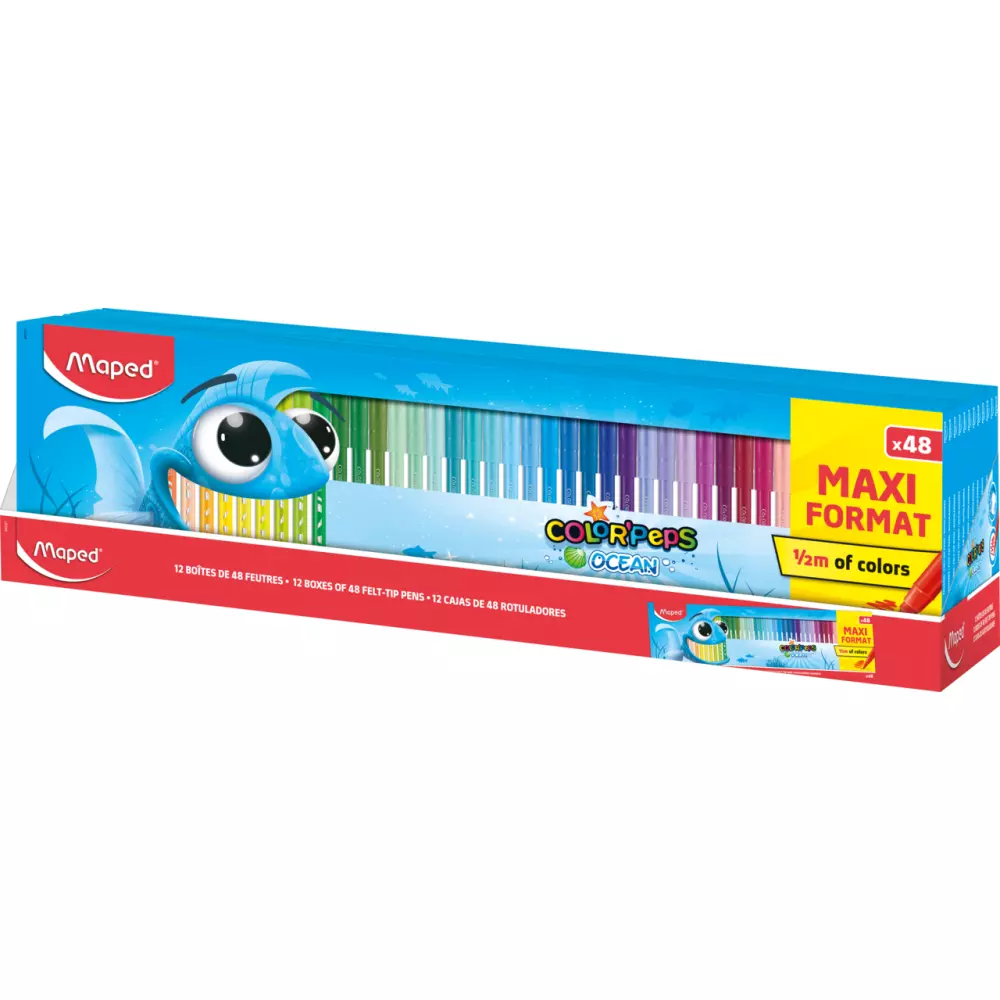 MAPED flomaster OCEAN 1/48 karton MAPED flomaster OCEAN 1/48 karton