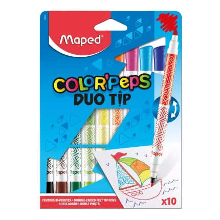 MAPED flomaster DUO TIP COLOR 10/20