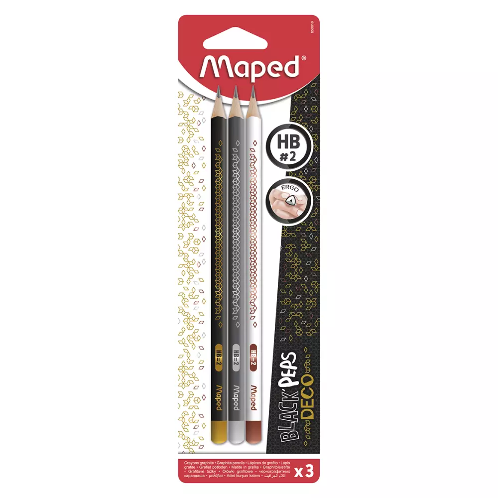 MAPED olovka DECO 1/3 blister MAPED olovka DECO 1/3 blister