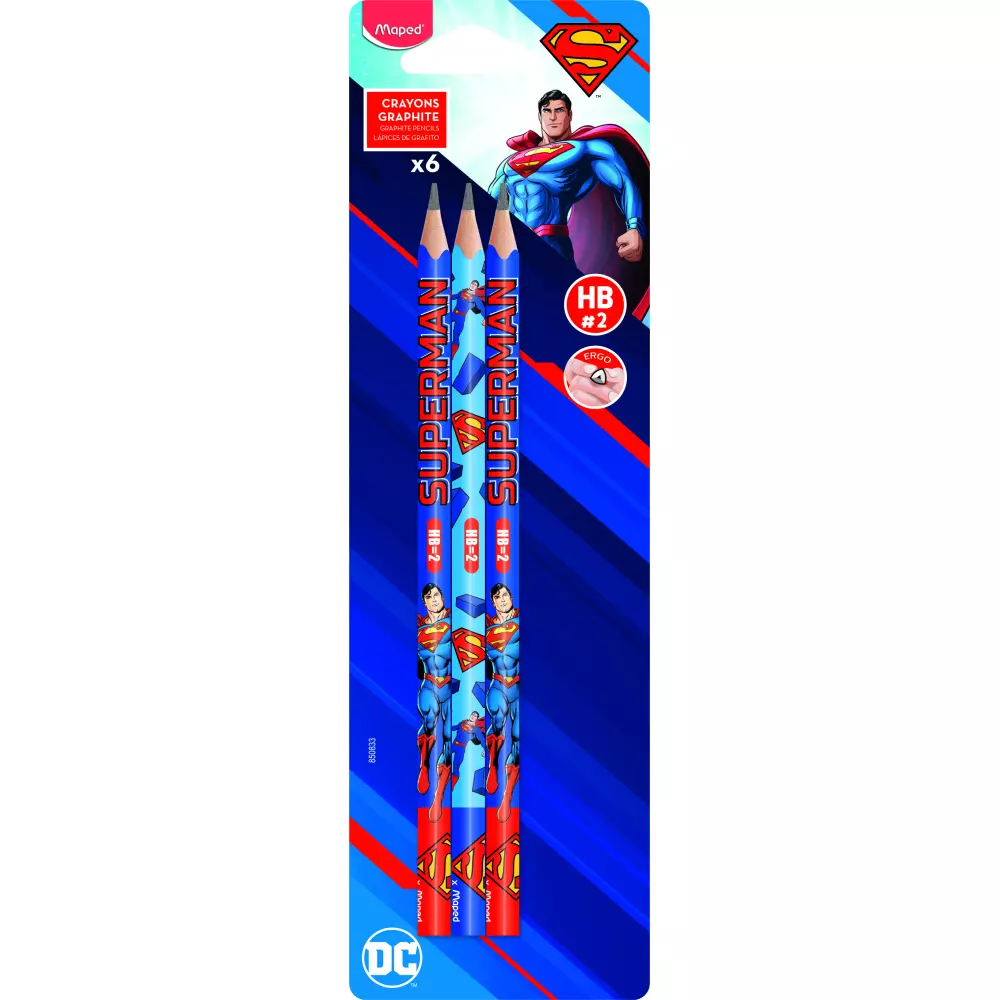 MAPED olovka SUPERMAN 1/6 Bl MAPED olovka SUPERMAN 1/6 Bl