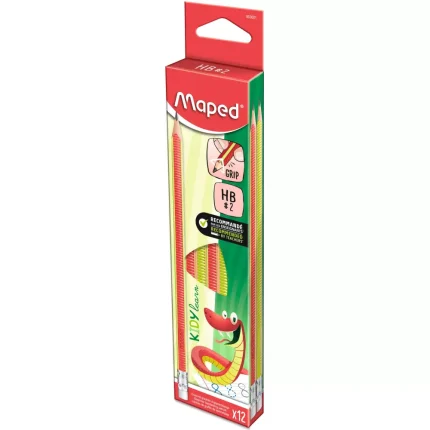 MAPED grafitna sa gum ANTISTRES 1/12