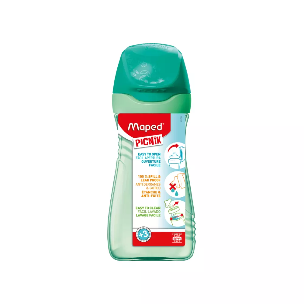MAPED flasa za vodu ORIGIN 430ml zelena MAPED flasa za vodu ORIGIN 430ml zelena