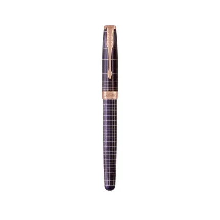 PARKER Royal NP SONET Purple Chisel 18K