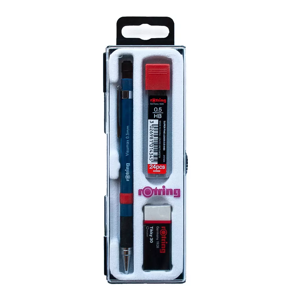 ROTRING VISUMAX PO 0.5 plava SET ROTRING VISUMAX PO 0.5 plava SET