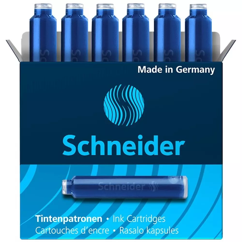 SCHNEIDER patrone za naliv pero 1/6 SCHNEIDER patrone za naliv pero 1/6
